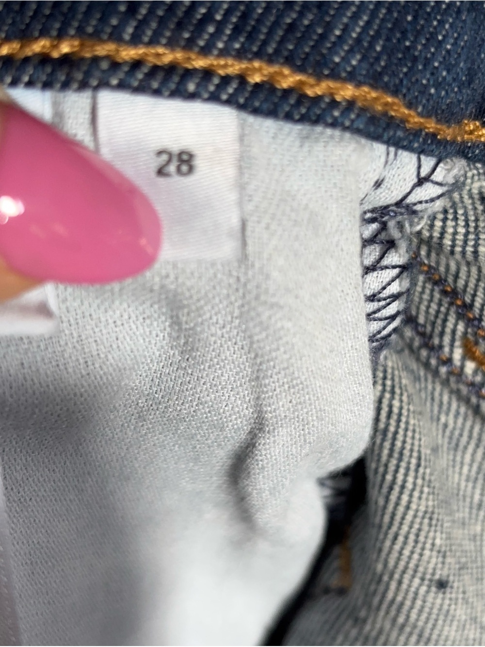 margot High-Rise Slim Jeans in Dark Blue Wash - Picture 8 of 12
